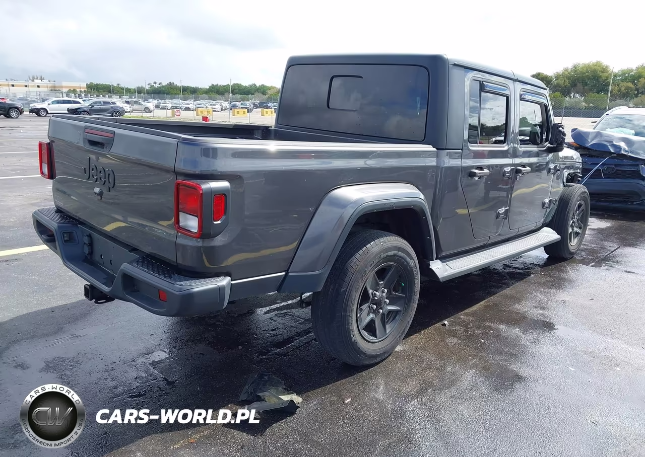 2021 Jeep Gladiator Sport S 4X4 VIN:1C6HJTAG9ML595925 - 4