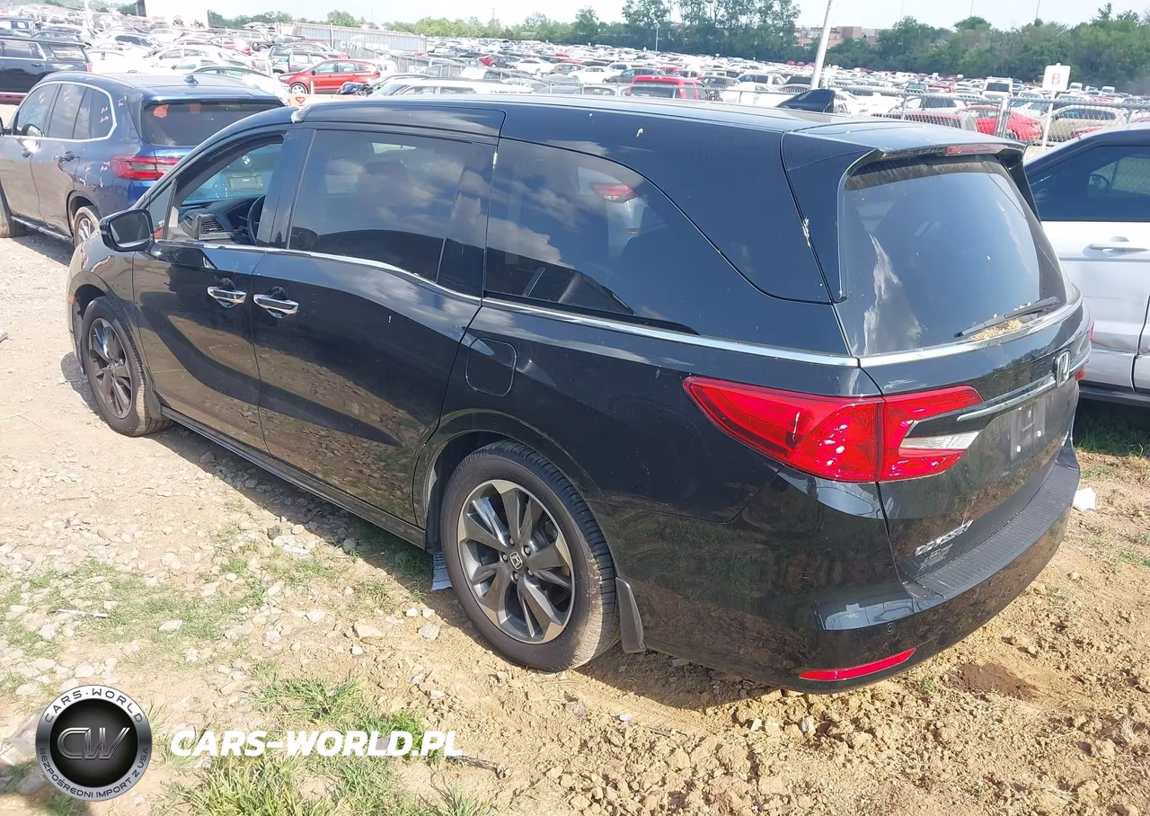 2023 Honda Odyssey Elite VIN:5FNRL6H99PB031053 - 3