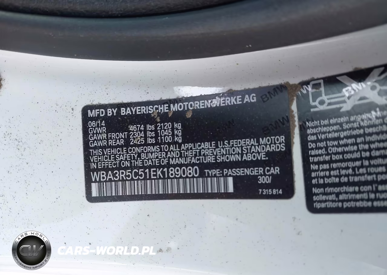 2014 BMW 435I xDrive VIN:WBA3R5C51EK189080 - 9