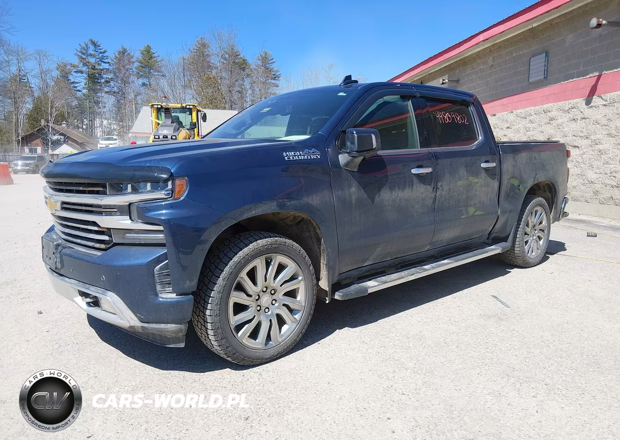 2019 Chevrolet Silverado 1500 High Country VIN:1GCUYHED7KZ187272 - 2