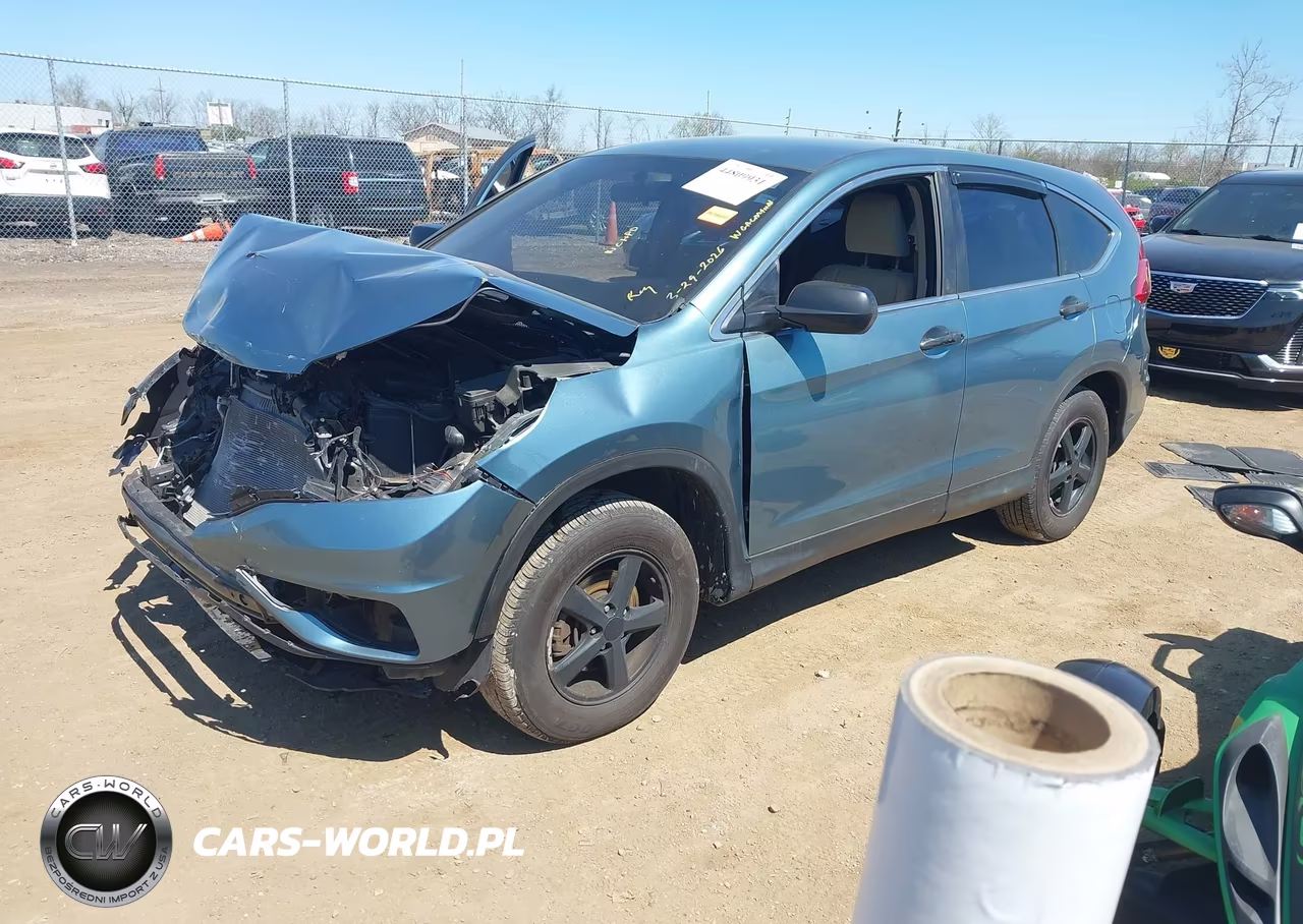 2015 Honda Cr-V Lx VIN:5J6RM4H3XFL022459 - 2
