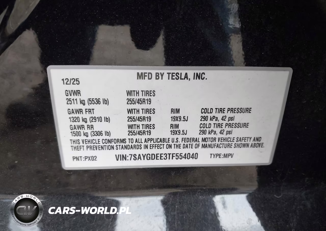 2026 Tesla Model Y All-Wheel Drive-Long Range Launch Series-Premium All-Wheel Drive VIN:7SAYGDEE3TF554040 - 9
