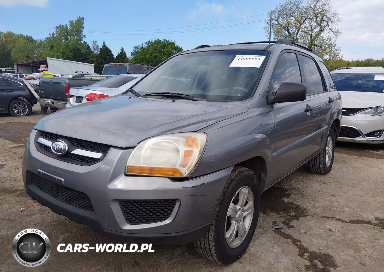 2009 Kia Sportage Lx VIN:KNDJF724797557343 - 2