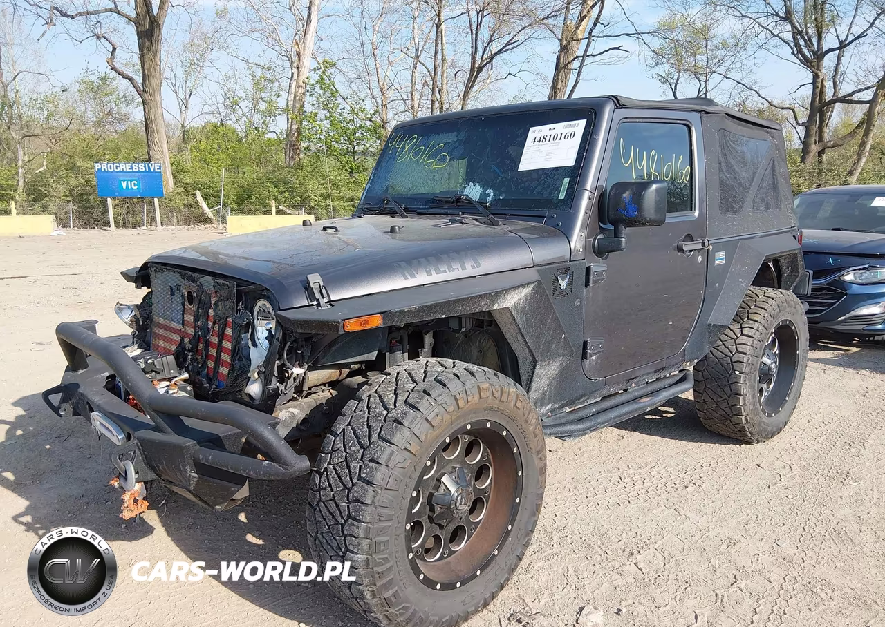 2016 Jeep Wrangler Willys Wheeler VIN:1C4AJWAG4GL162898 - 2