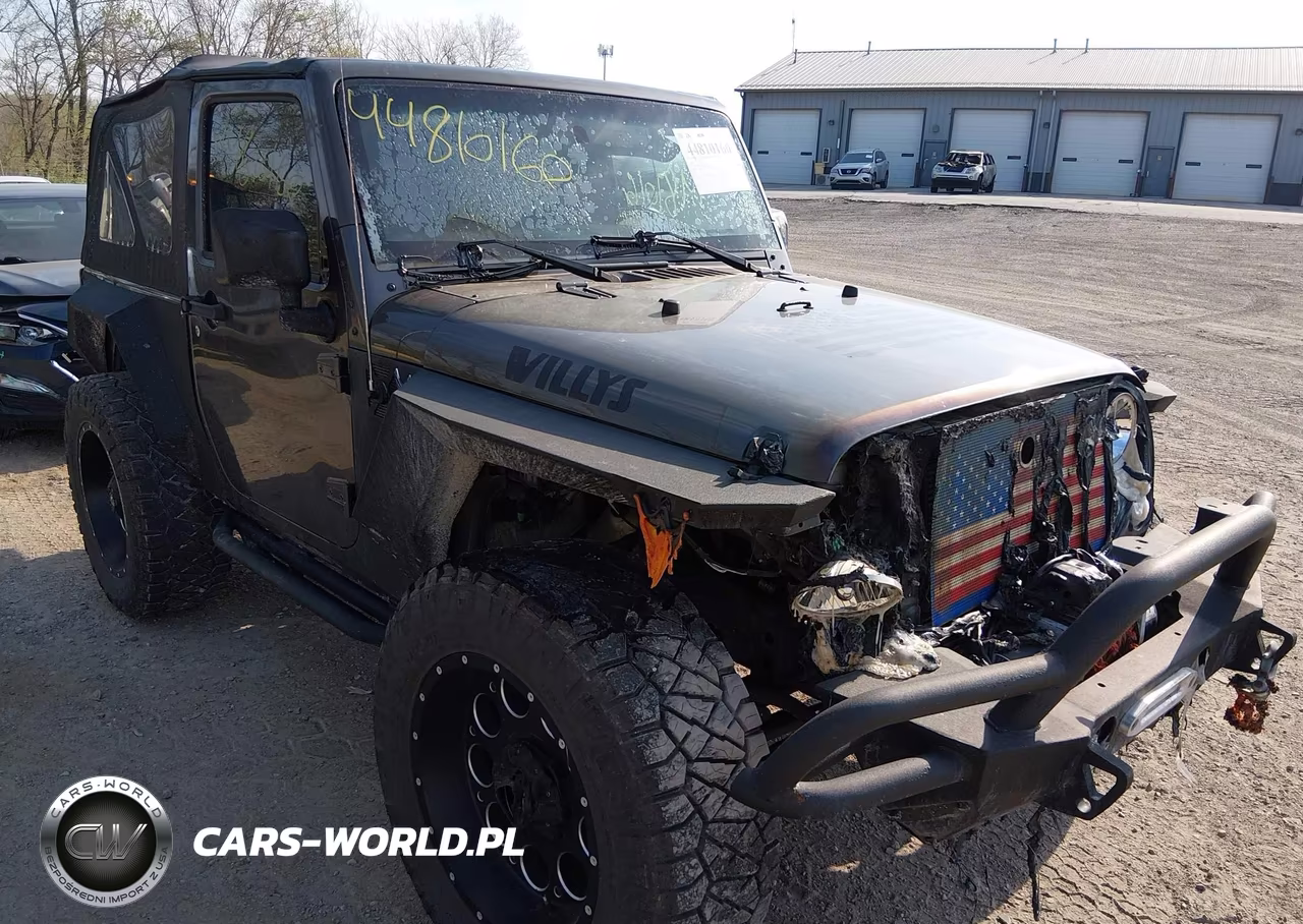 2016 Jeep Wrangler Willys Wheeler VIN:1C4AJWAG4GL162898 - 6