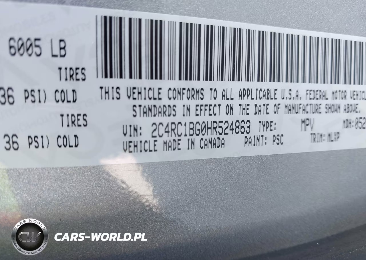 2017 Chrysler Pacifica Touring-L VIN:2C4RC1BG0HR524863 - 9