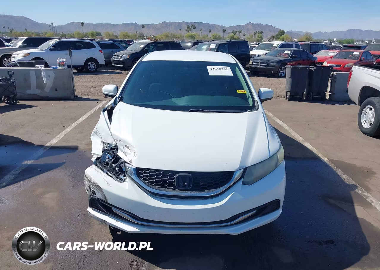 2014 Honda Civic Lx VIN:19XFB2F51EE015186 - 12