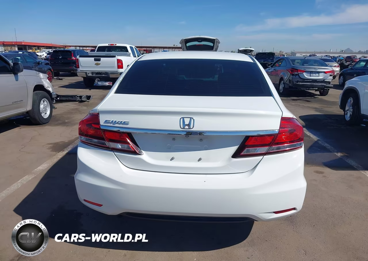 2014 Honda Civic Lx VIN:19XFB2F51EE015186 - 16