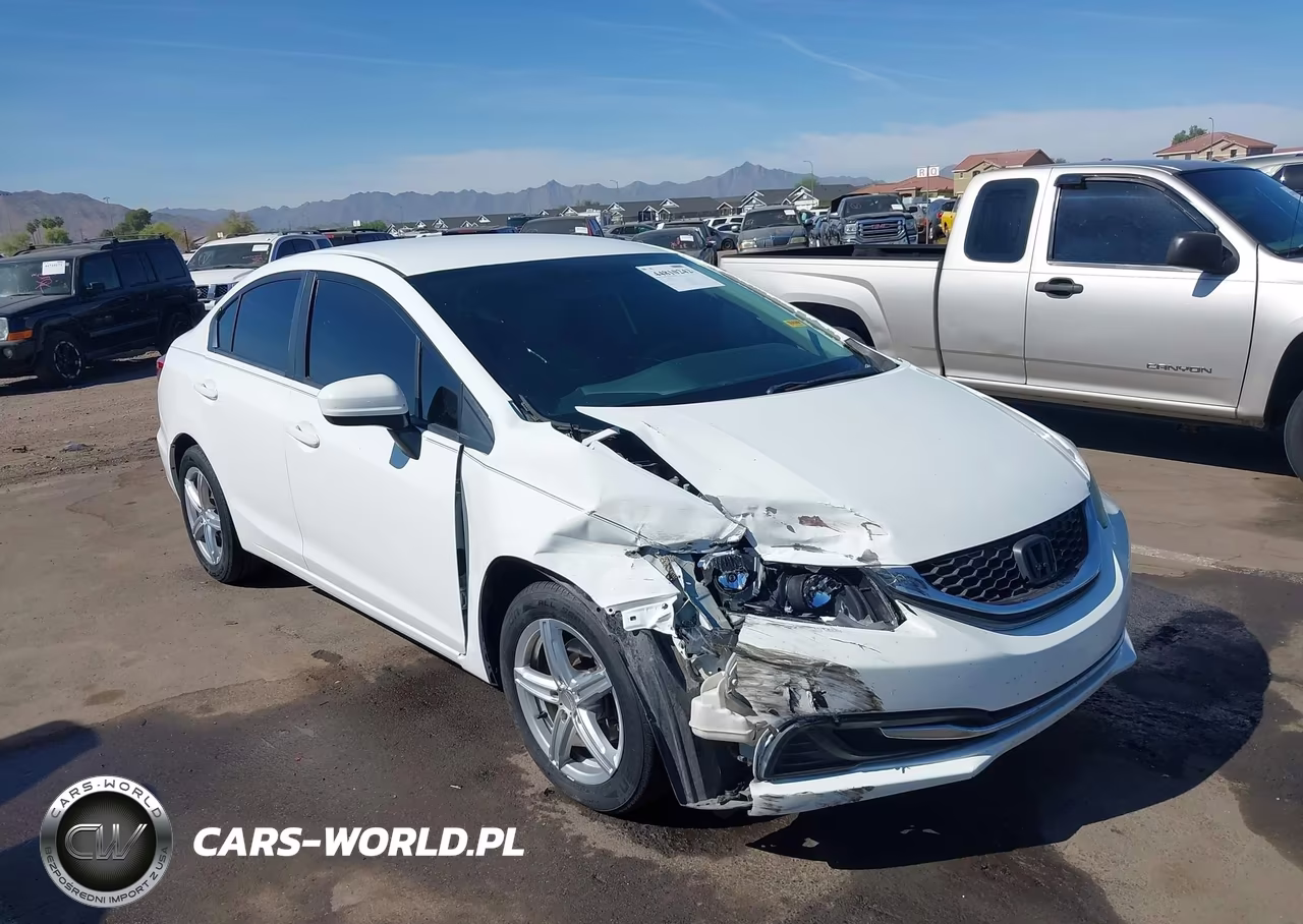 2014 Honda Civic Lx VIN:19XFB2F51EE015186 - 6