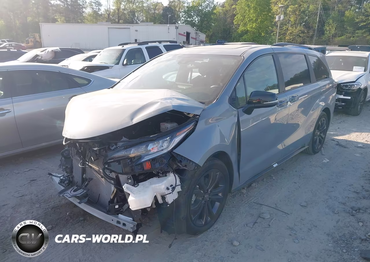 2025 Toyota Sienna Xse VIN:5TDCRKEC8SS244951 - 2