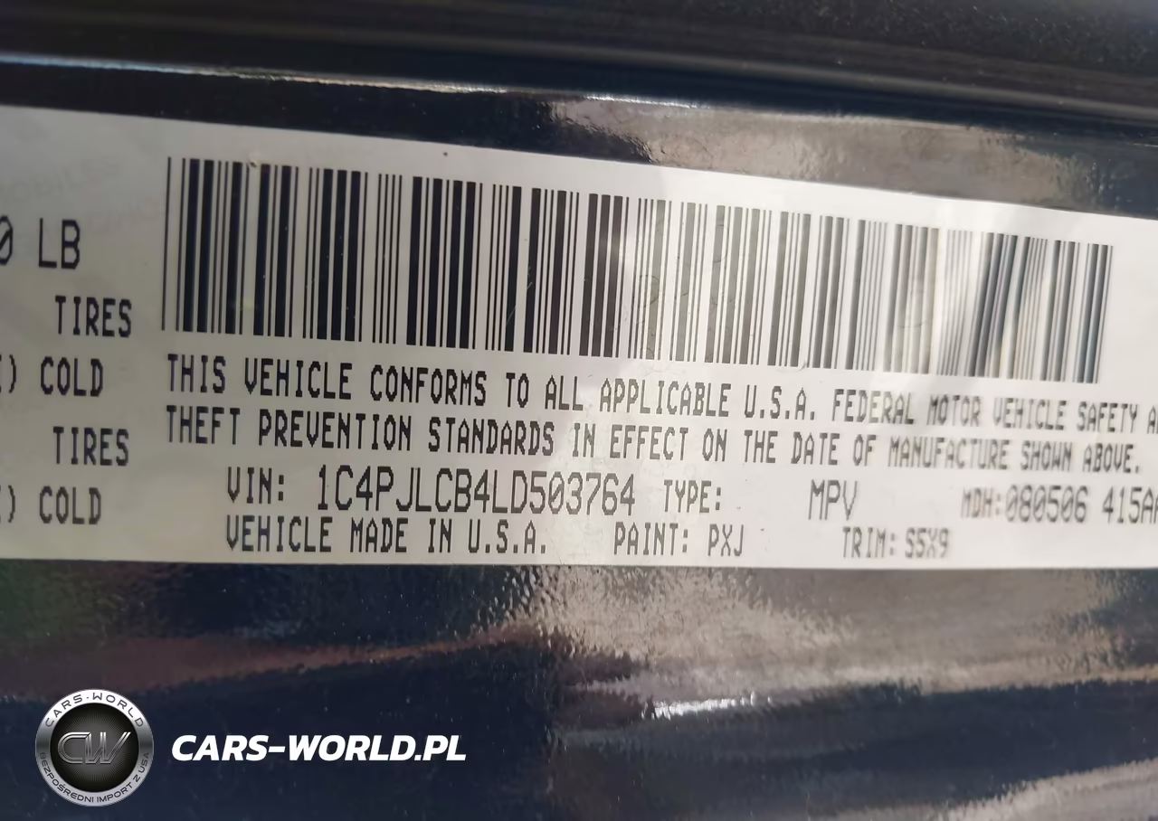 2020 Jeep Cherokee Latitude Fwd VIN:1C4PJLCB4LD503764 - 9
