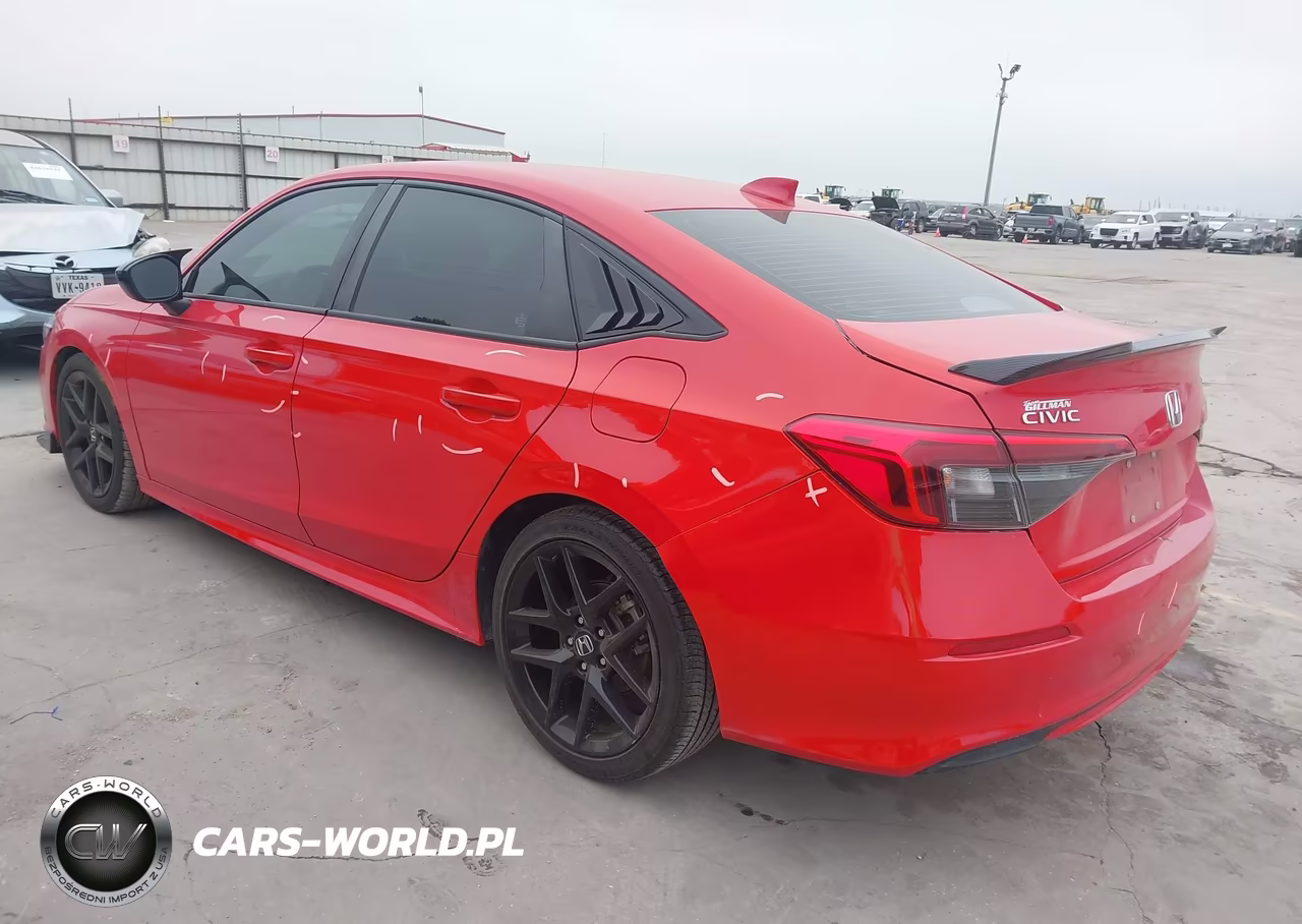 2024 Honda Civic Sport VIN:2HGFE2F55RH539556 - 3