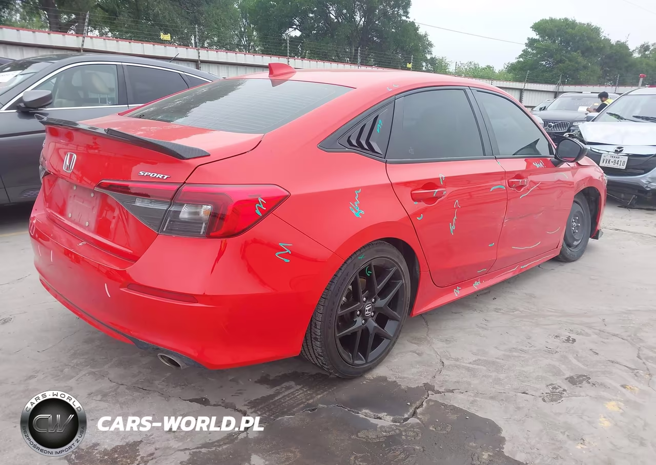 2024 Honda Civic Sport VIN:2HGFE2F55RH539556 - 4