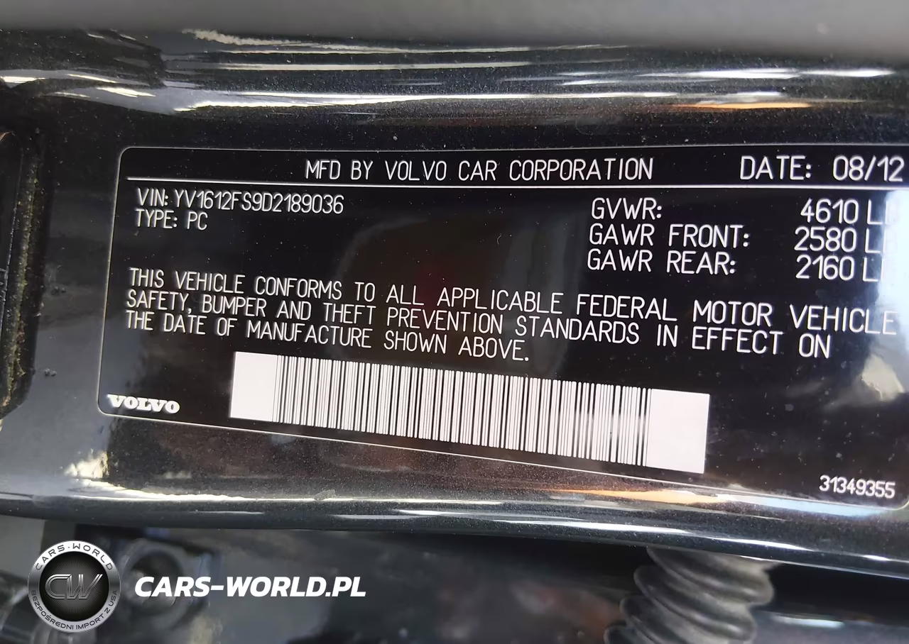 2013 Volvo S60 T5-T5 Platinum-T5 Premier-T5 Premier Plus VIN:YV1612FS9D2189036 - 9