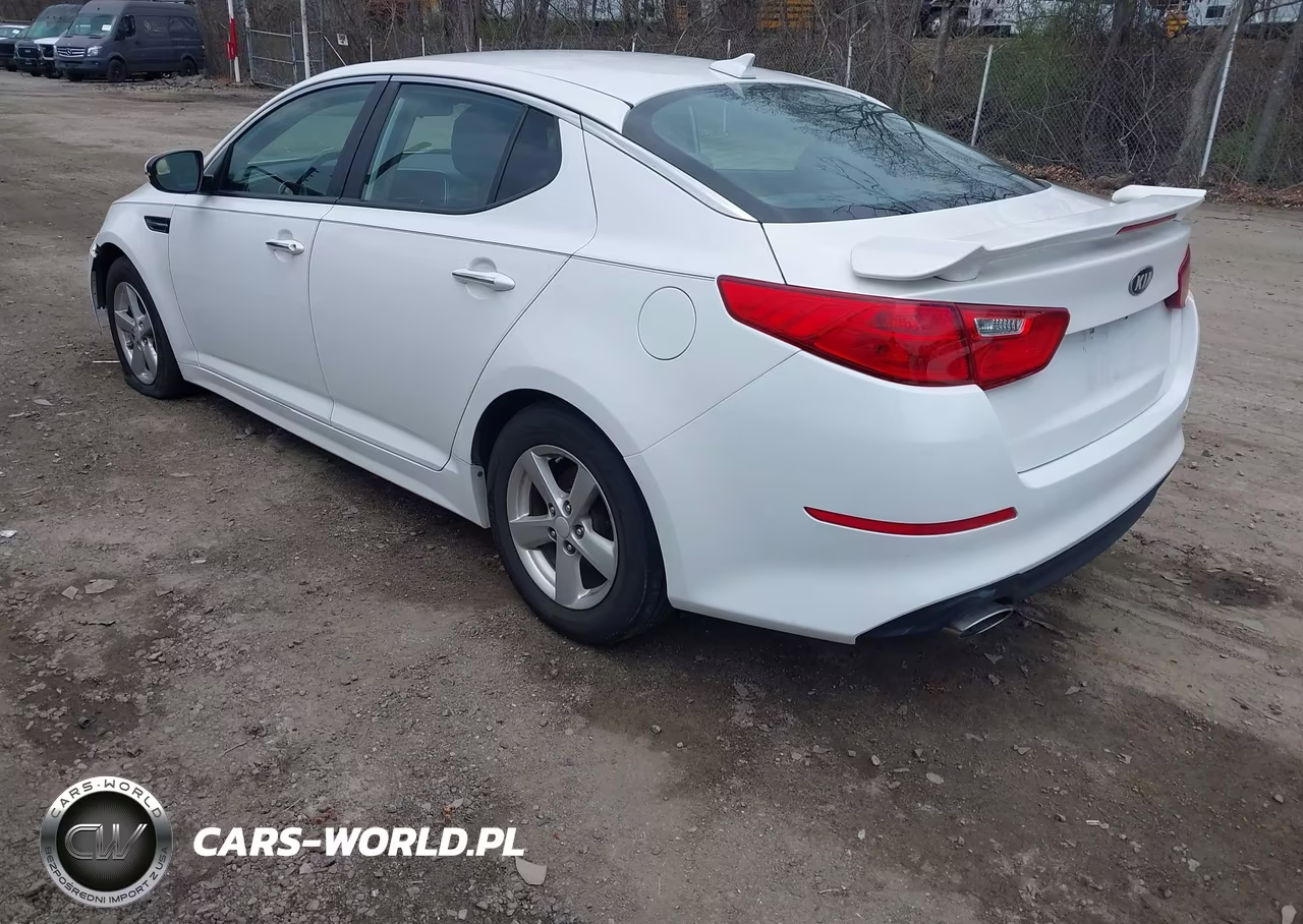 2015 Kia Optima Lx VIN:KNAGM4A79F5649603 - 3