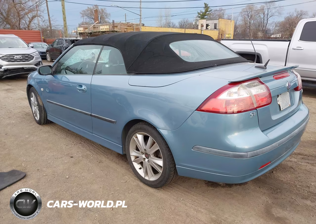 2007 Saab 9-3 2.0T VIN:YS3FD79Y776109362 - 3