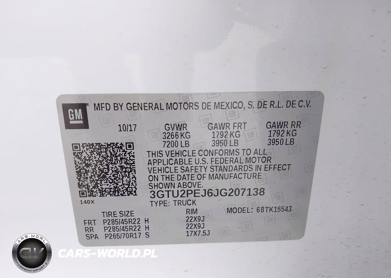 2018 GMC Sierra 1500 Denali VIN:3GTU2PEJ6JG207138 - 9