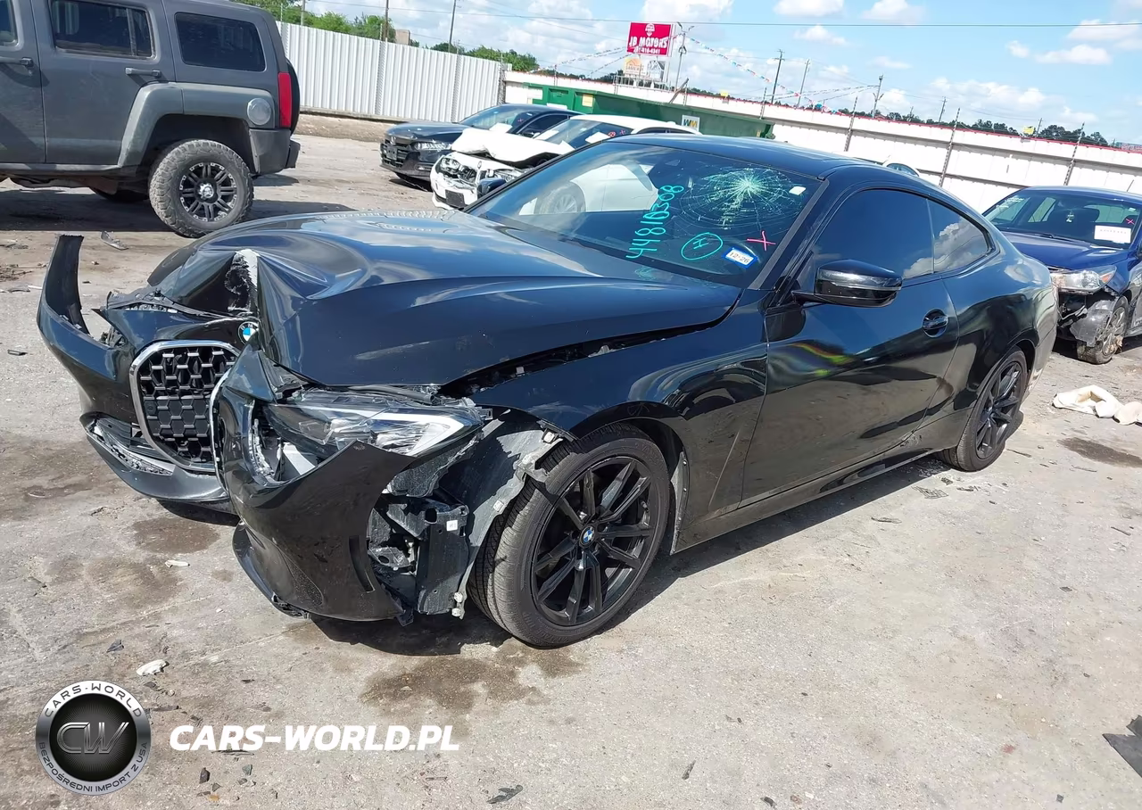 2022 BMW 430I VIN:WBA53AP07NCK70838 - 2