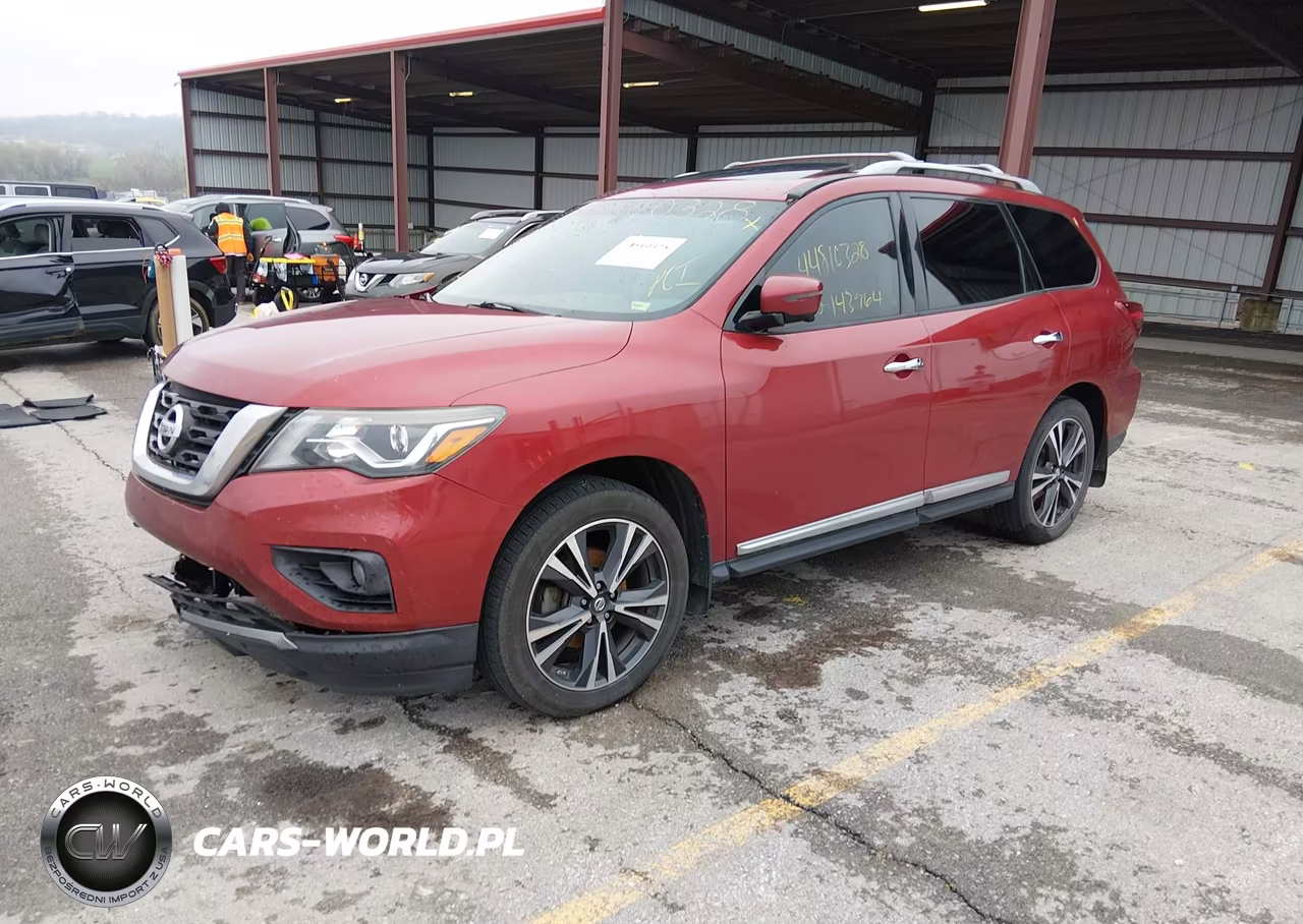 2017 Nissan Pathfinder Platinum VIN:5N1DR2MMXHC602085 - 2