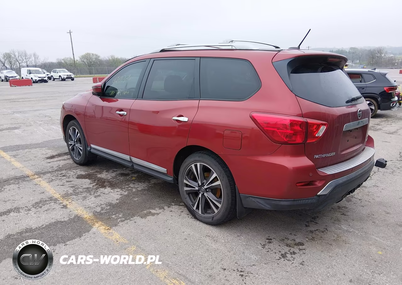 2017 Nissan Pathfinder Platinum VIN:5N1DR2MMXHC602085 - 3