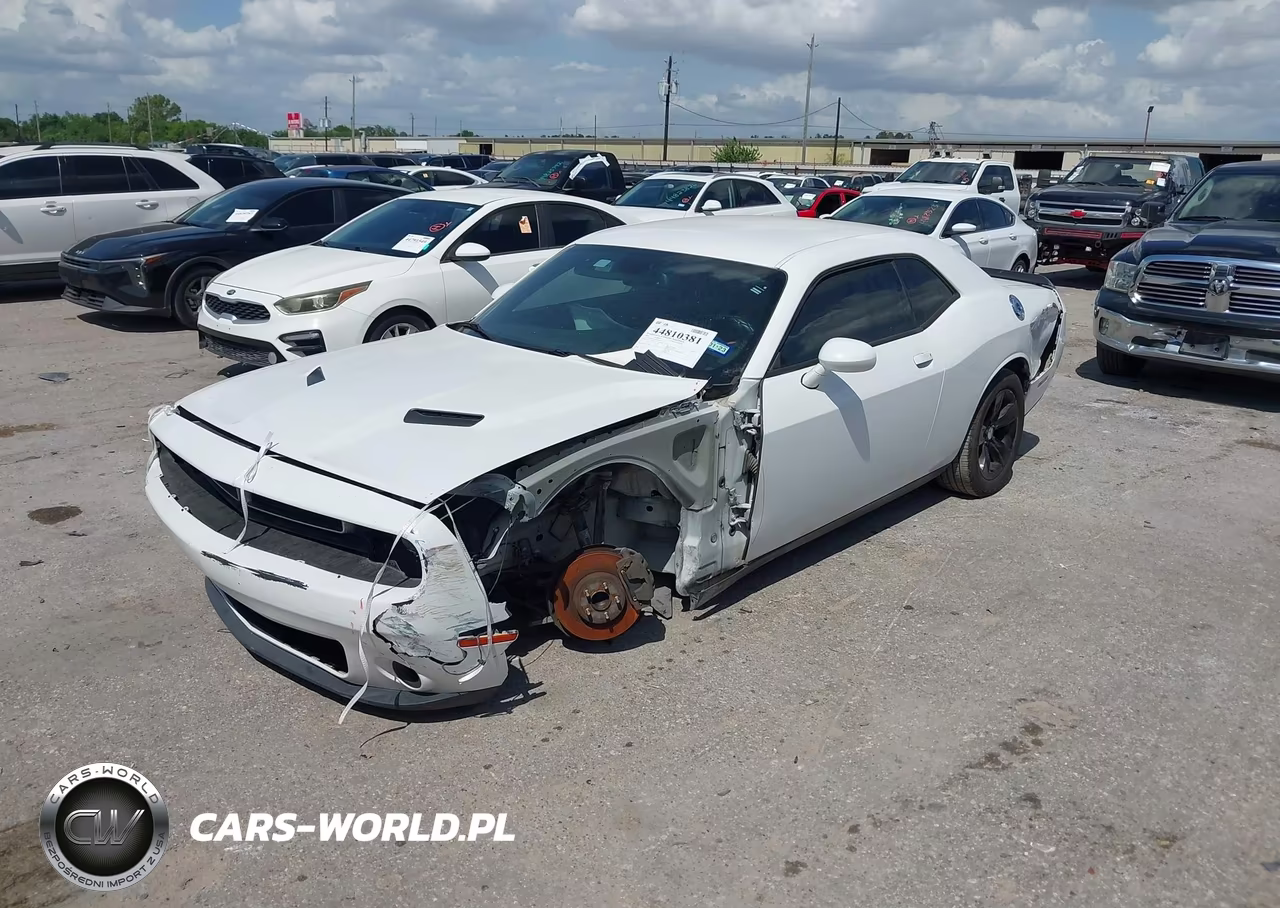 2016 Dodge Challenger Sxt VIN:2C3CDZAG5GH113647 - 2