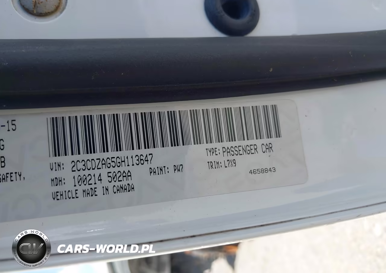 2016 Dodge Challenger Sxt VIN:2C3CDZAG5GH113647 - 9