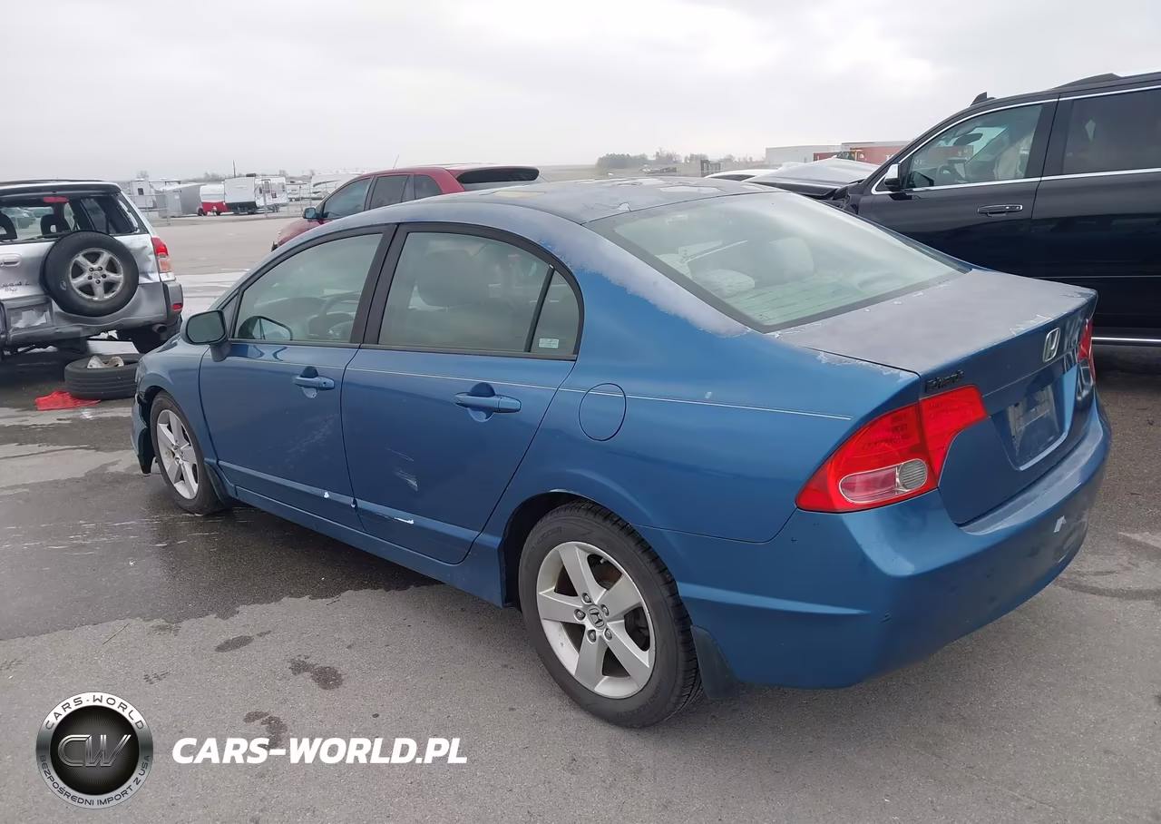 2008 Honda Civic Ex VIN:1HGFA168X8L029236 - 3