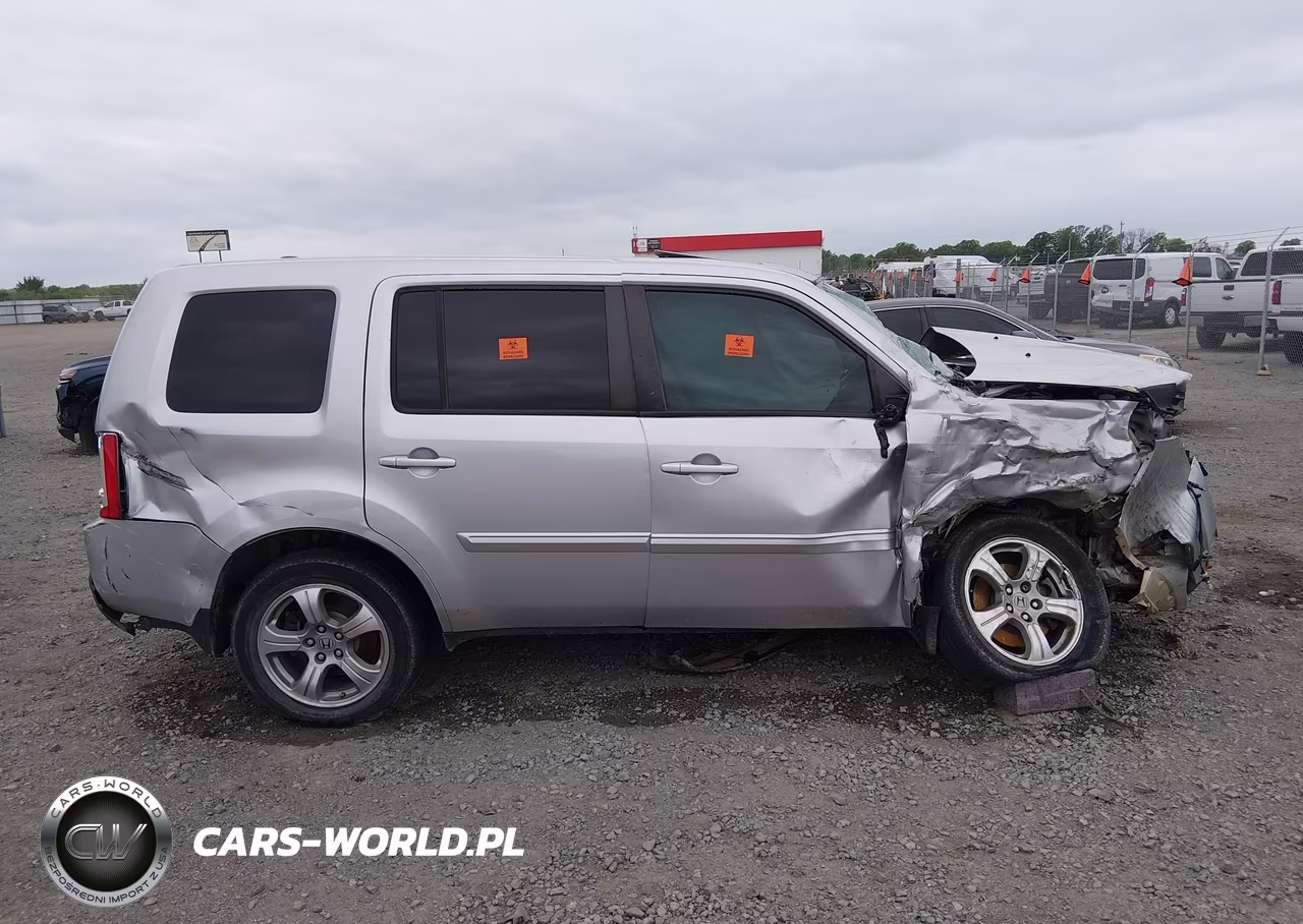 2013 Honda Pilot Ex-L VIN:5FNYF3H51DB025595 - 14