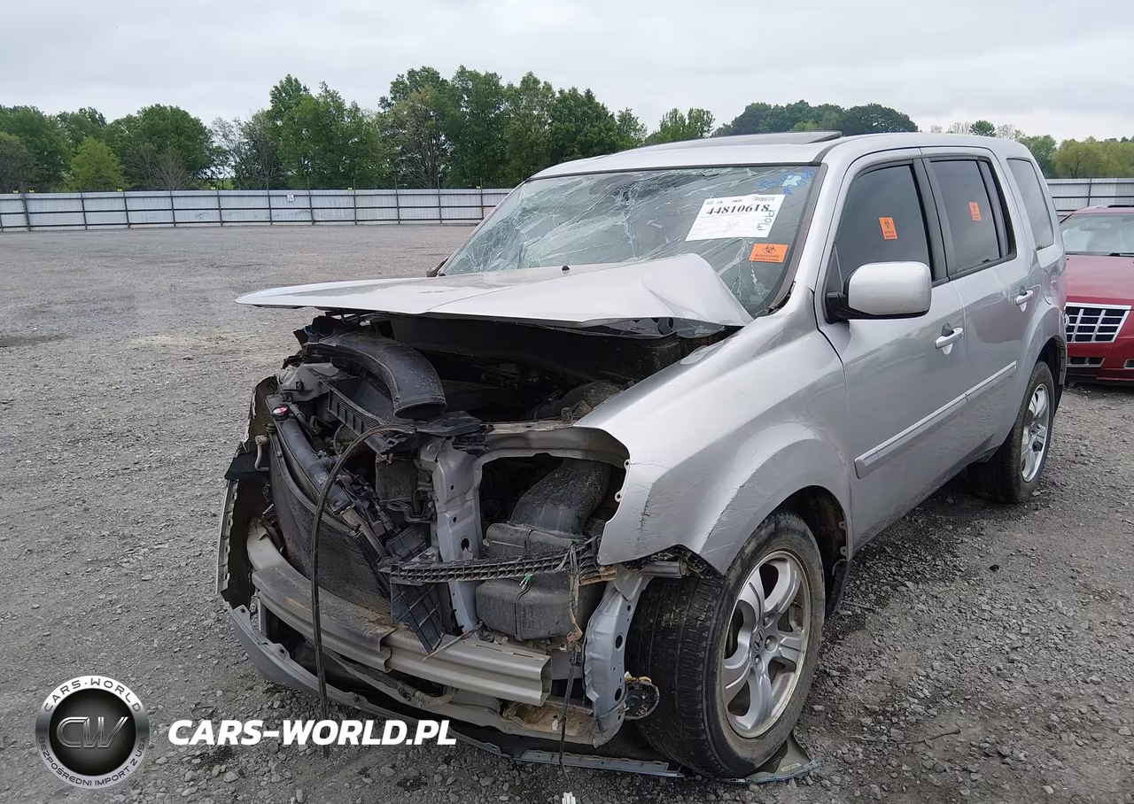 2013 Honda Pilot Ex-L VIN:5FNYF3H51DB025595 - 6