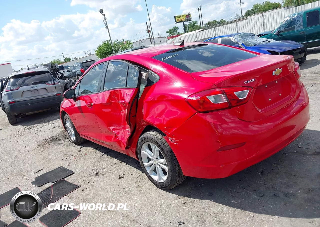 2019 Chevrolet Cruze Ls VIN:1G1BC5SM1K7128036 - 3