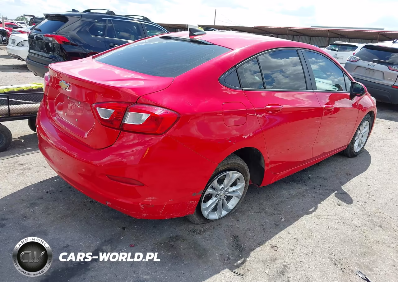 2019 Chevrolet Cruze Ls VIN:1G1BC5SM1K7128036 - 4