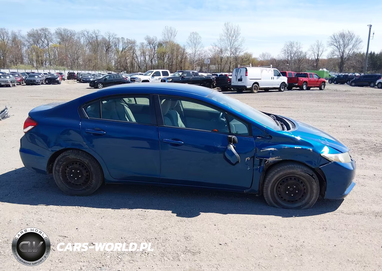 2013 Honda Civic Lx VIN:2HGFB2F5XDH523581 - 13