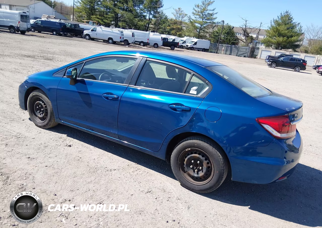 2013 Honda Civic Lx VIN:2HGFB2F5XDH523581 - 3