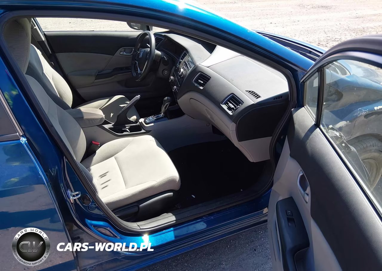 2013 Honda Civic Lx VIN:2HGFB2F5XDH523581 - 5