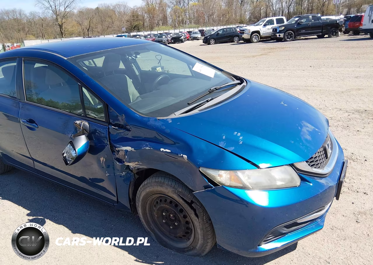 2013 Honda Civic Lx VIN:2HGFB2F5XDH523581 - 6