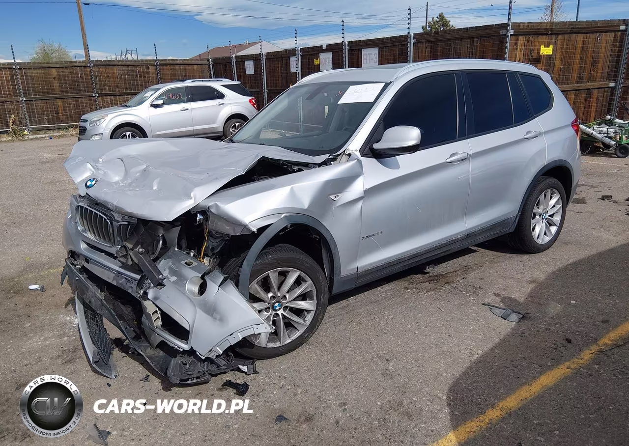 2014 BMW X3 xDrive28I VIN:5UXWX9C54E0D36308 - 2