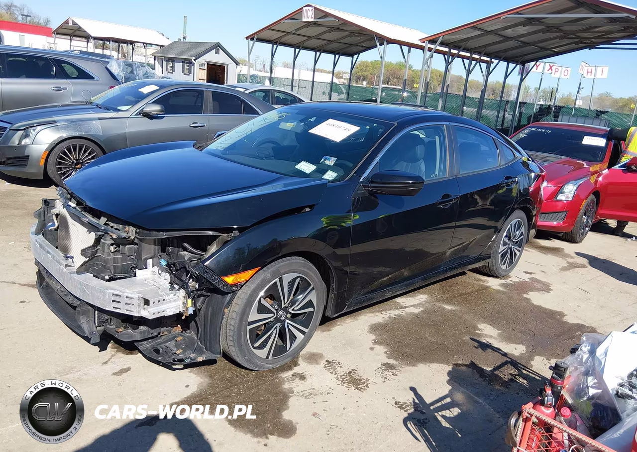2017 Honda Civic Ex-L VIN:19XFC1F74HE207344 - 2