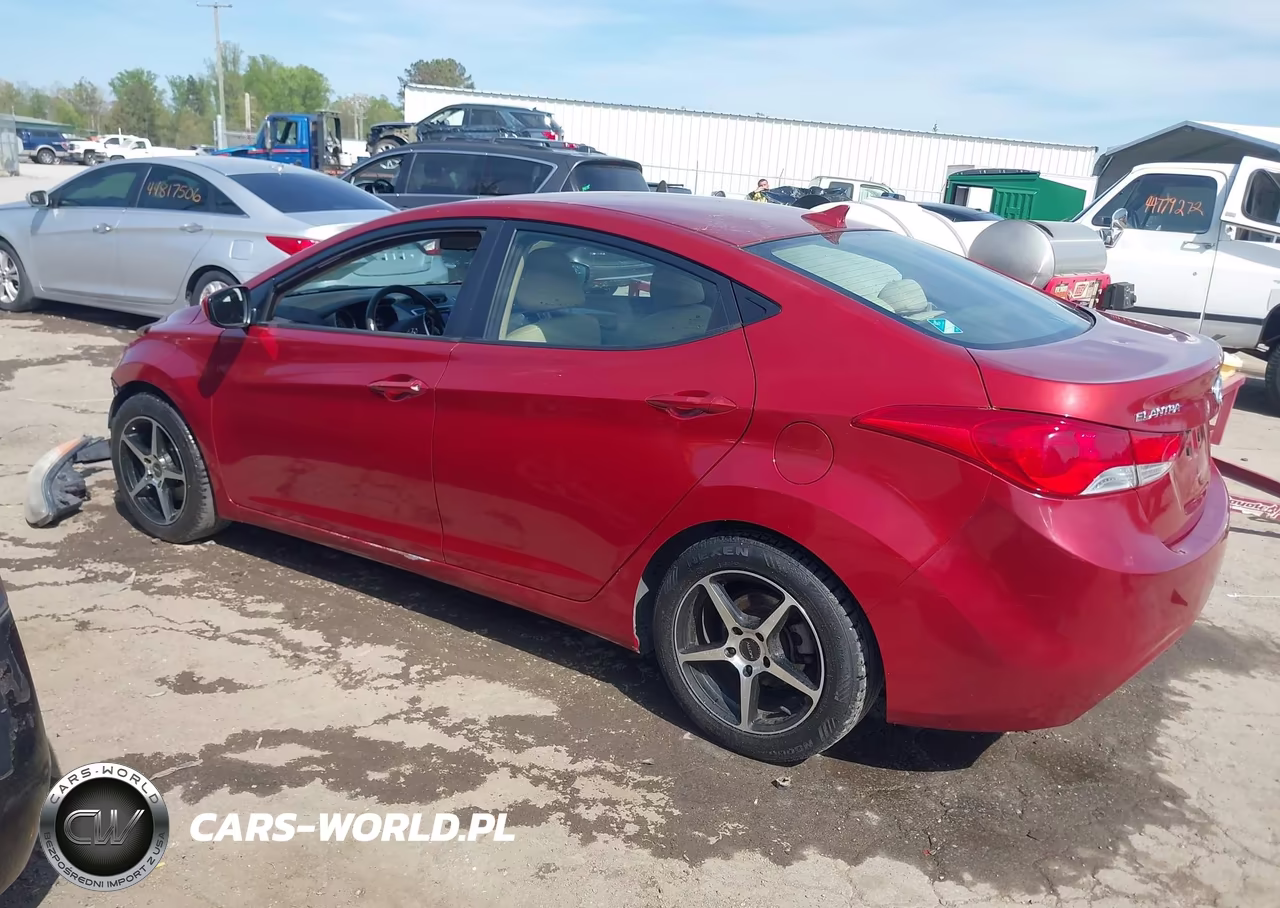 2011 Hyundai Elantra Gls (Ulsan Plant) VIN:KMHDH4AE1BU117461 - 3