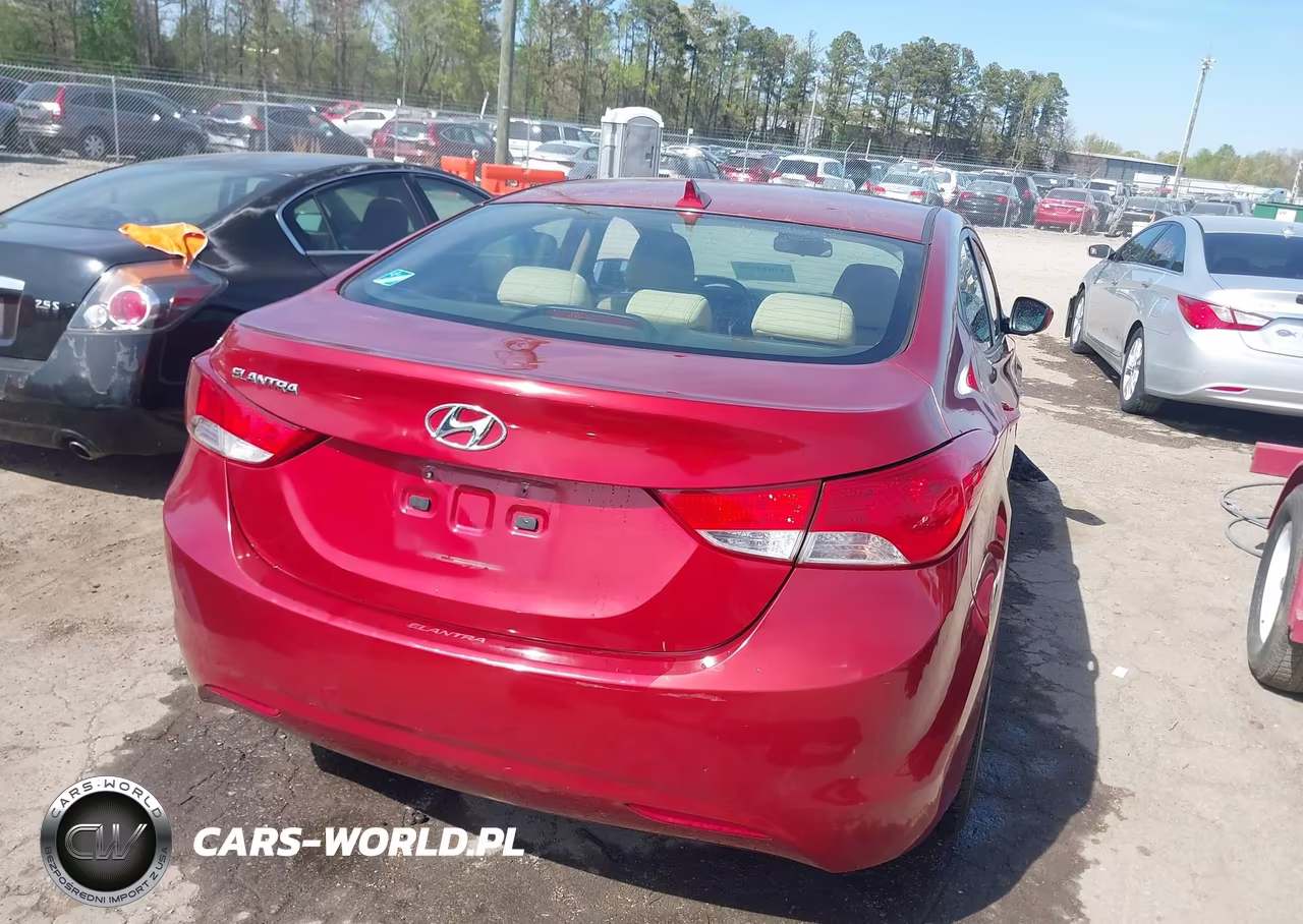 2011 Hyundai Elantra Gls (Ulsan Plant) VIN:KMHDH4AE1BU117461 - 4