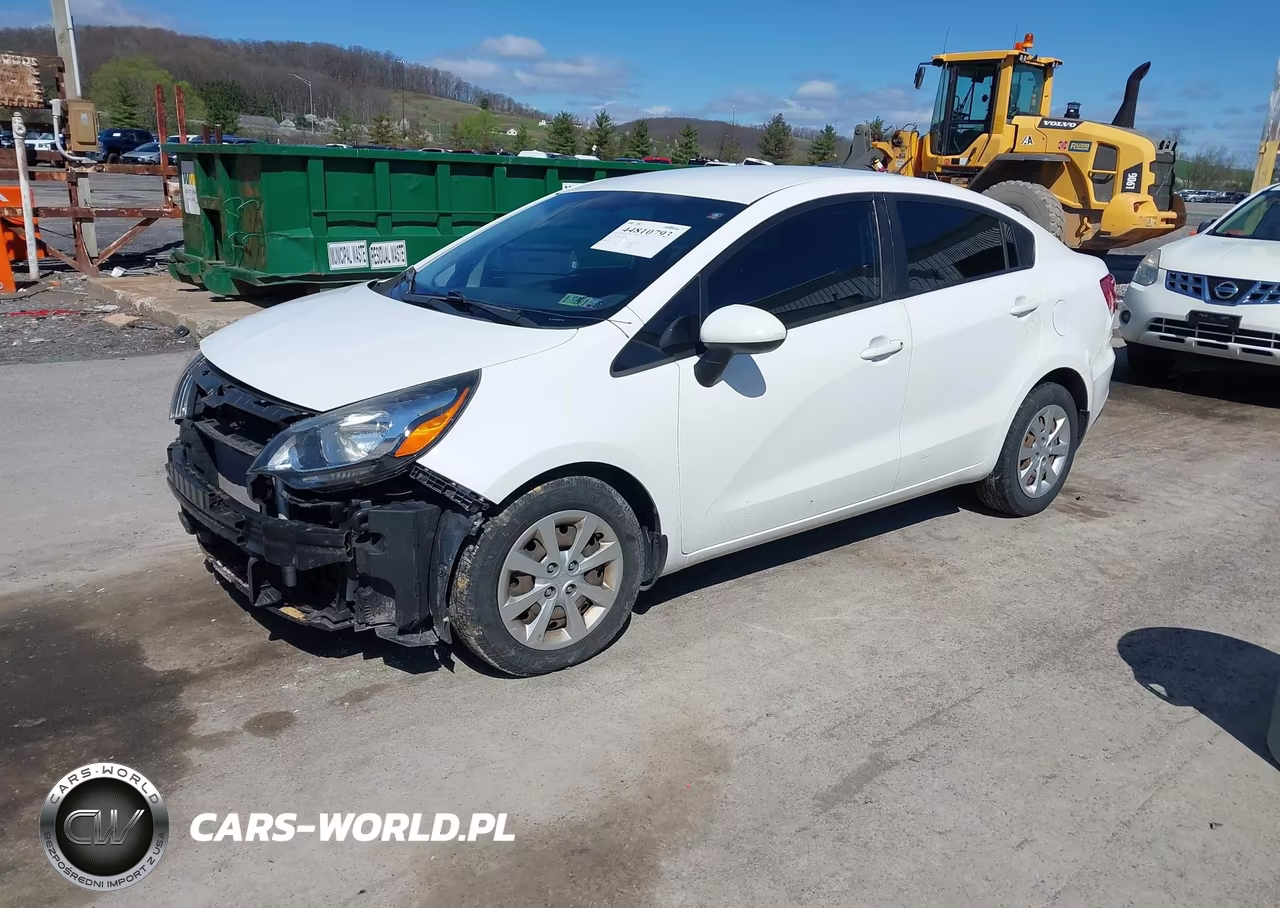 2016 Kia Rio Lx VIN:KNADM4A32G6574920 - 2