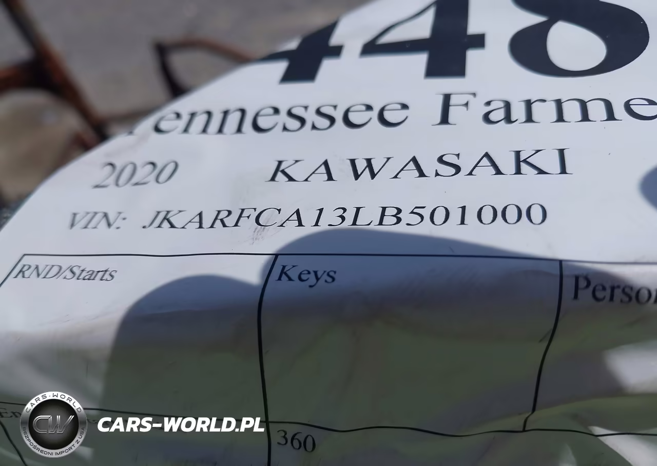 2020 Kawasaki Krf 1000 A VIN:JKARFCA13LB501000 - 10