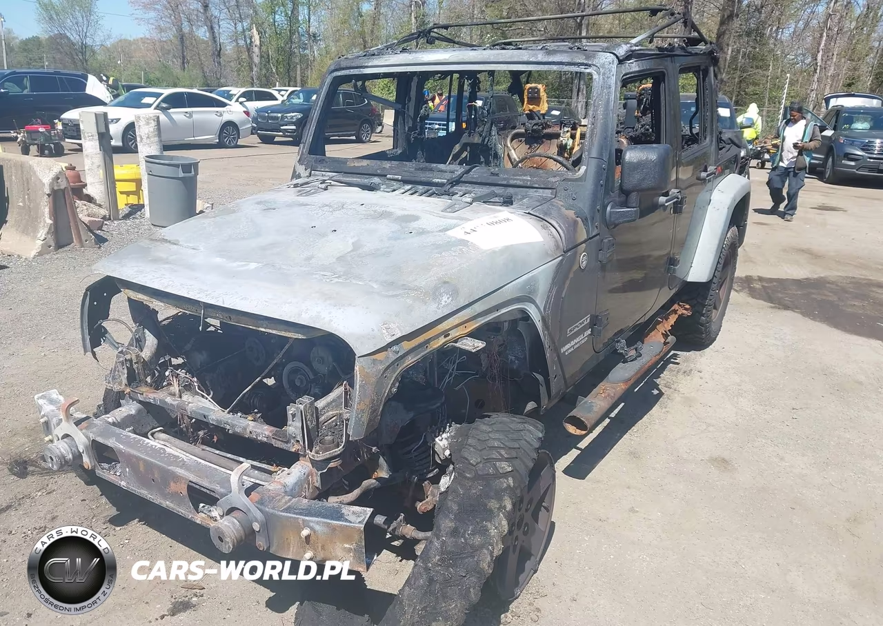 2012 Jeep Wrangler Unlimited Sport VIN:1C4BJWDG4CL102887 - 2