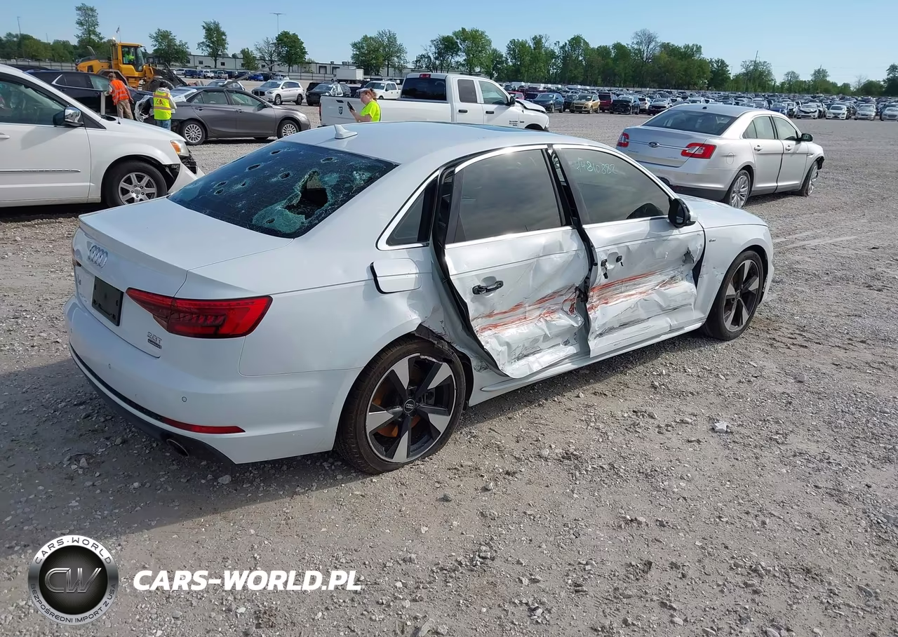 2017 Audi A4 2.0T Premium VIN:WAUENAF4XHN001031 - 4