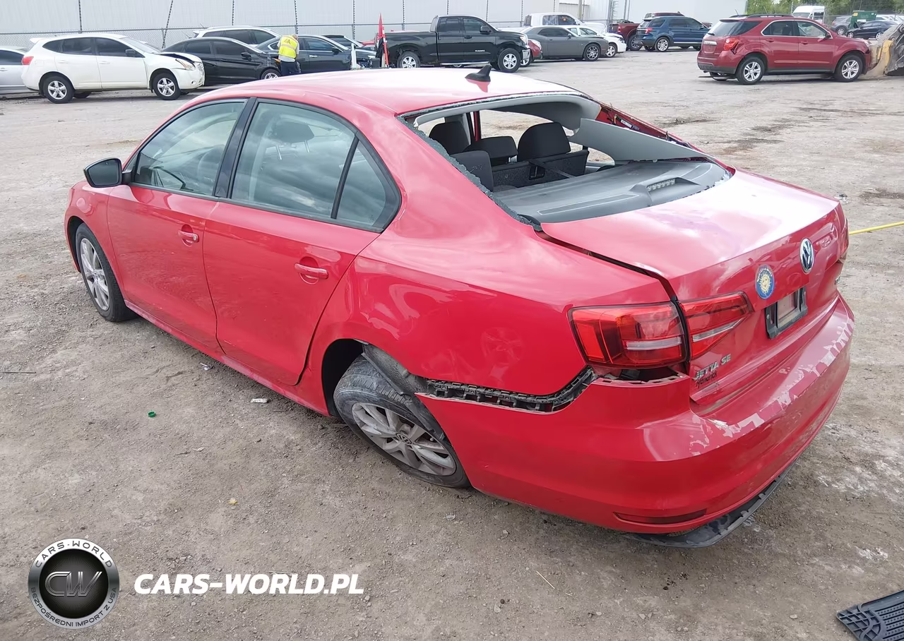 2015 Volkswagen Jetta 1.8T Se VIN:3VWD17AJ1FM309378 - 3
