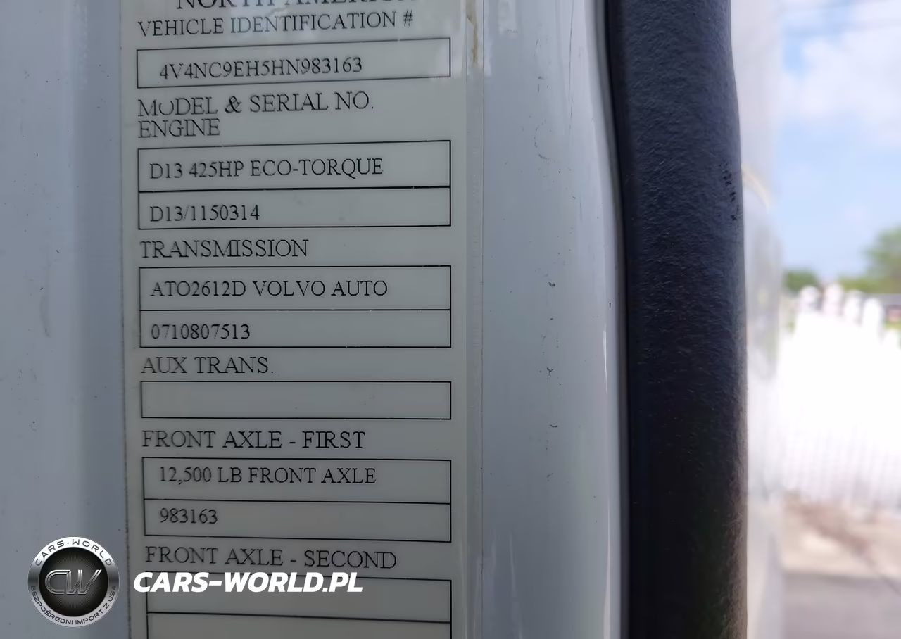 2017 Volvo Vnl VIN:4V4NC9EH5HN983163 - 8