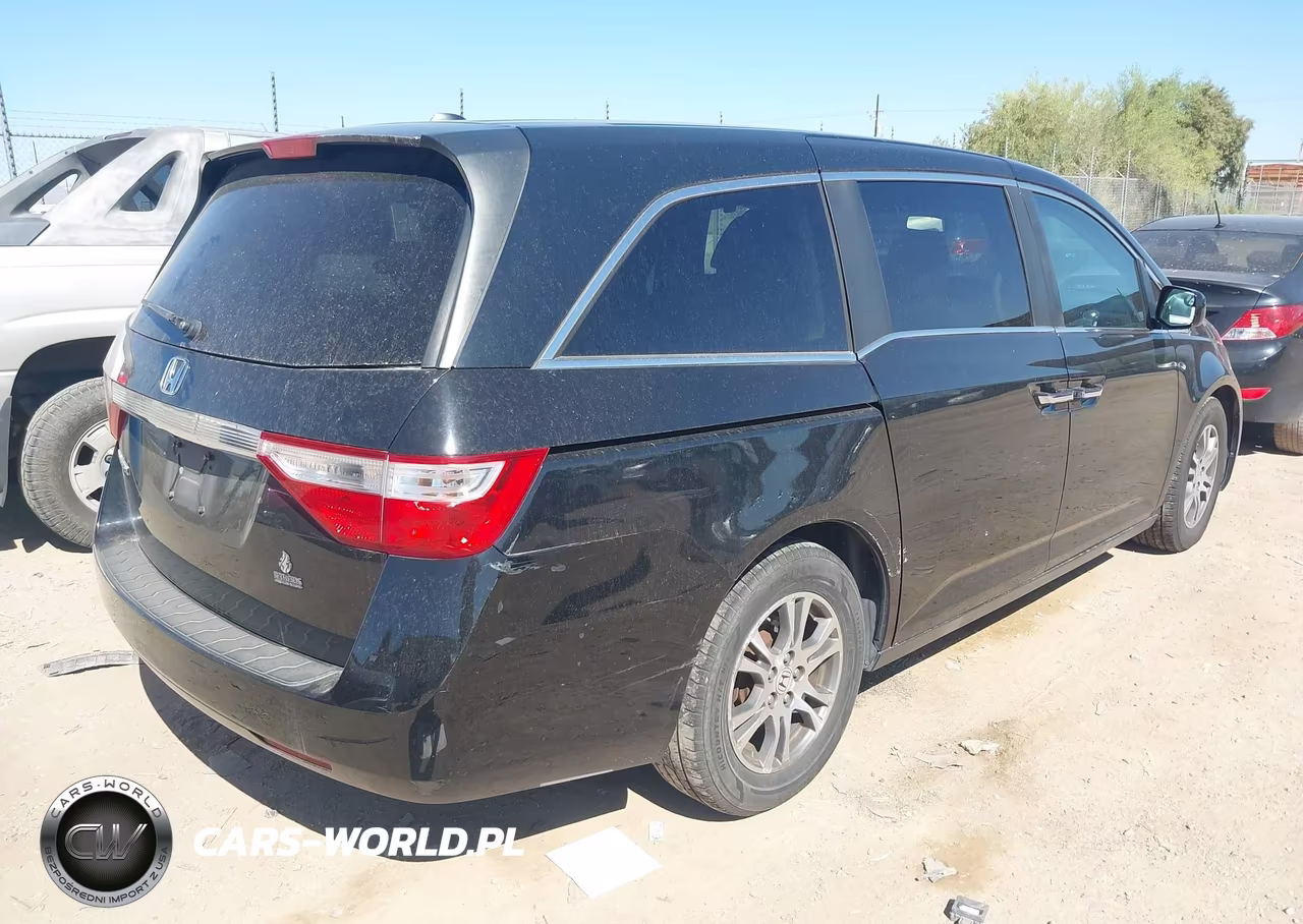 2013 Honda Odyssey Ex-L VIN:5FNRL5H69DB034739 - 4