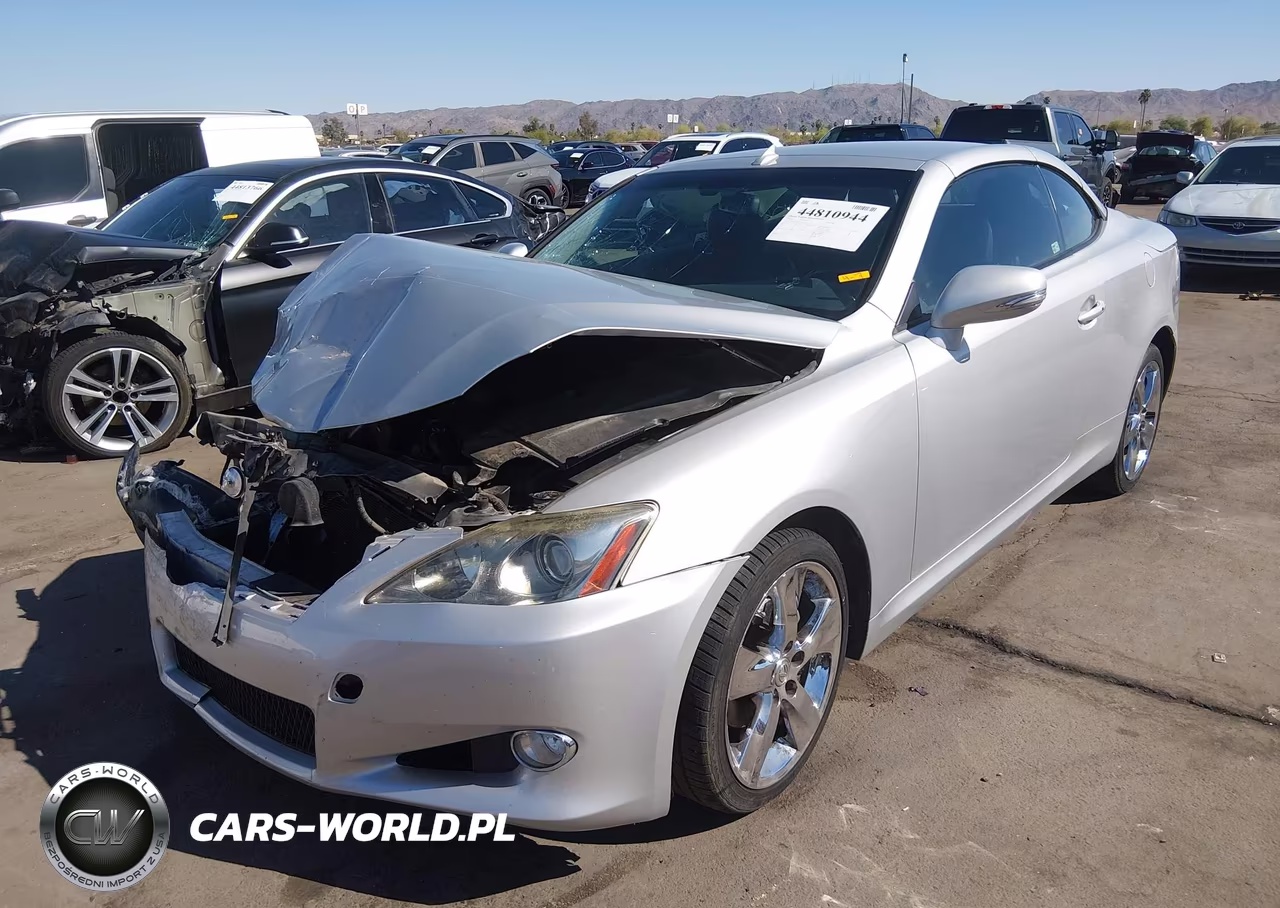 2010 Lexus Is 250C VIN:JTHFF2C26A2508639 - 2