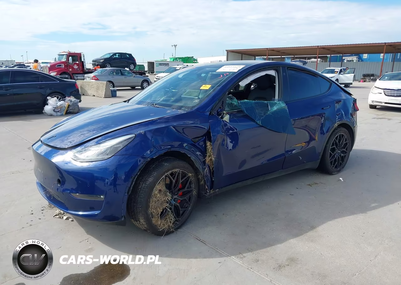 2022 Tesla Model Y Performance Dual Motor All-Wheel Drive VIN:7SAYGDEF5NF505711 - 2