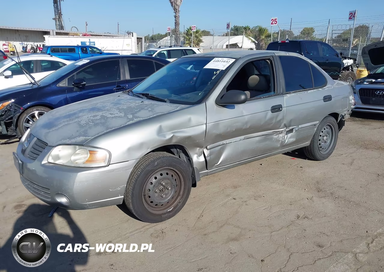 2004 Nissan Sentra 1.8 VIN:3N1CB51D44L909036 - 2
