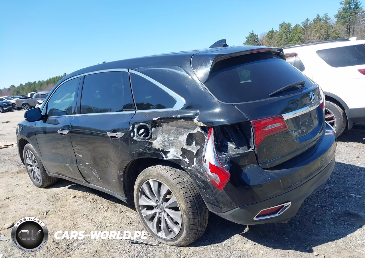 2015 Acura Mdx Technology Package VIN:5FRYD4H46FB001930 - 14